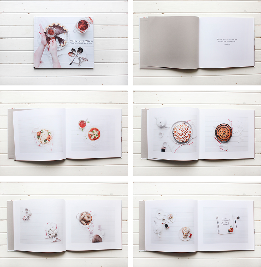 Blurb Book Food Photography Portfolio