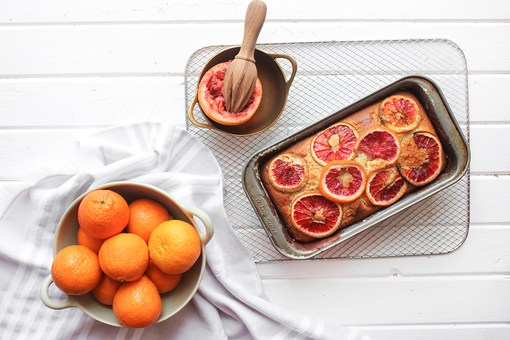 Blood Orange Poppy Seed Loaf
