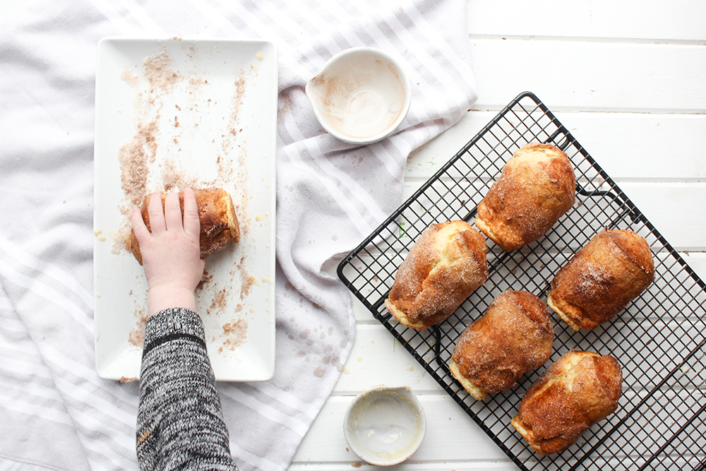 Cinnamon Sugar Sourdough Popovers