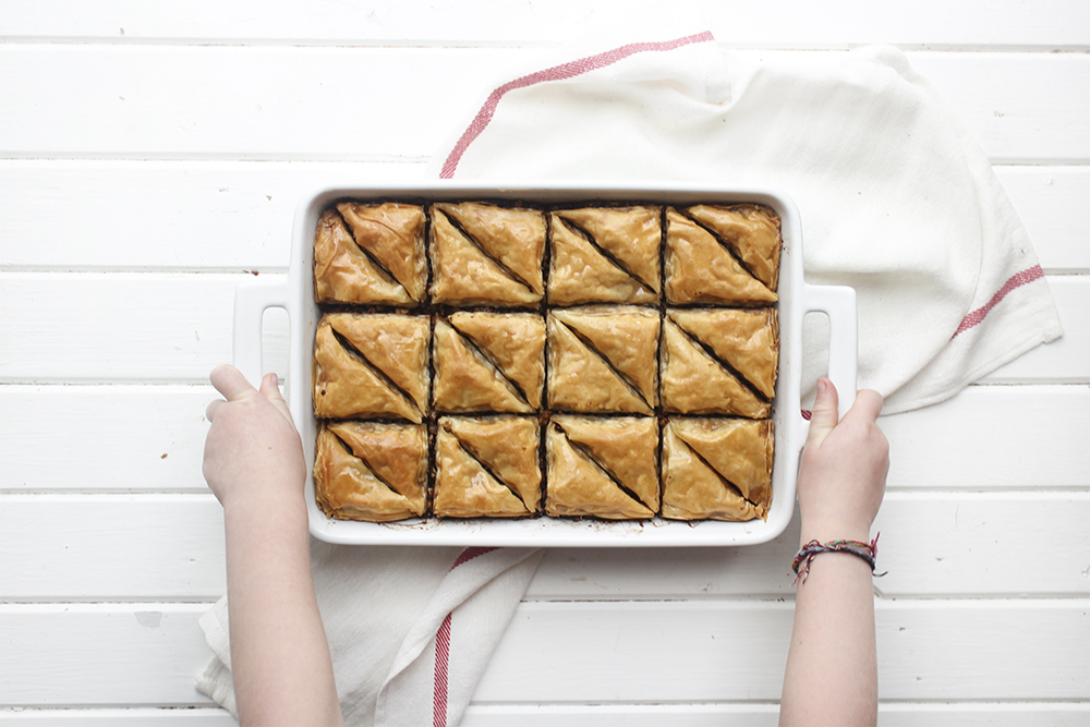Chocolate Hazelnut Baklava