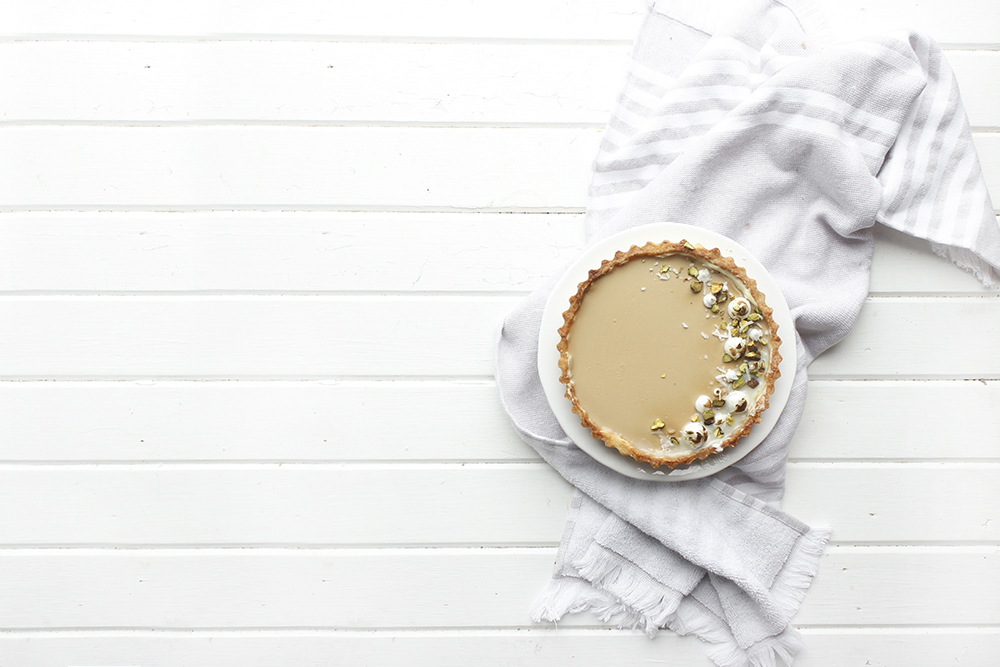 Earl Grey Panna Cotta Tart